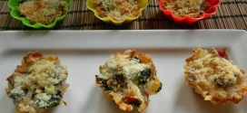 Baked pasta muffins
