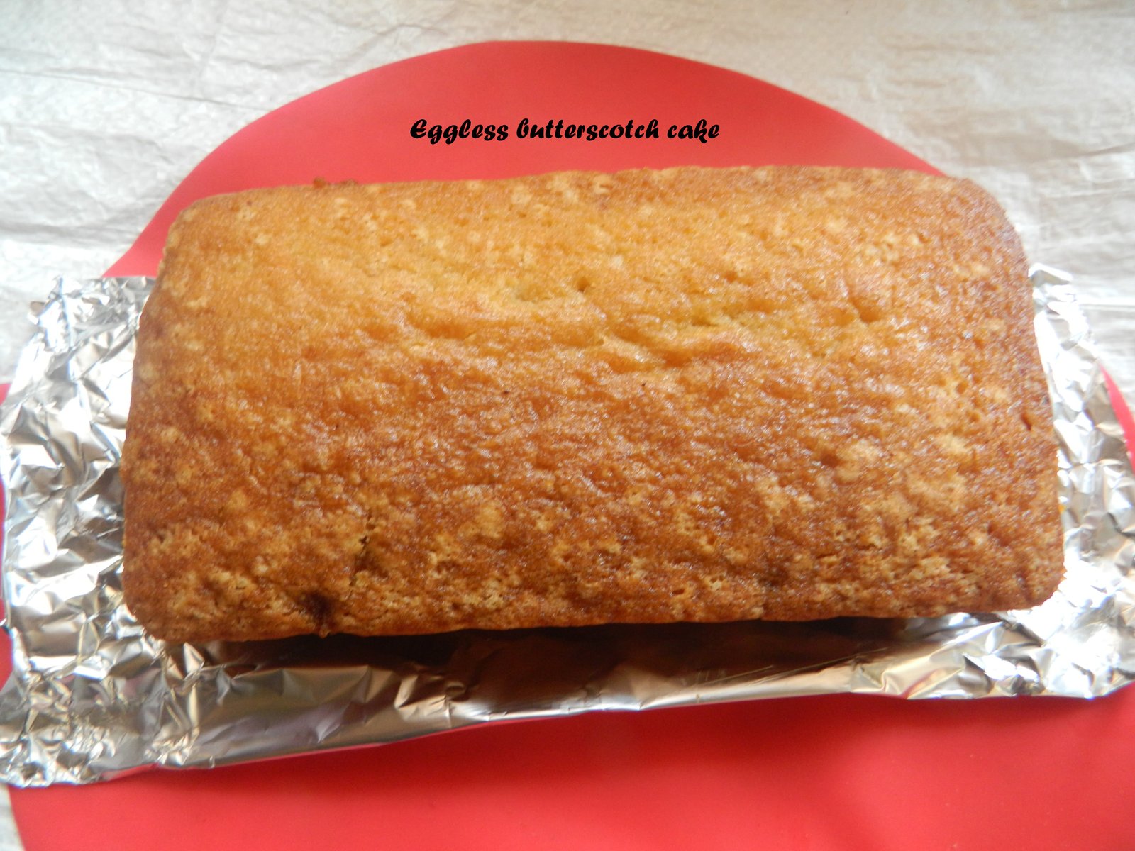 Eggless butterscotch cake Geeths Dawath