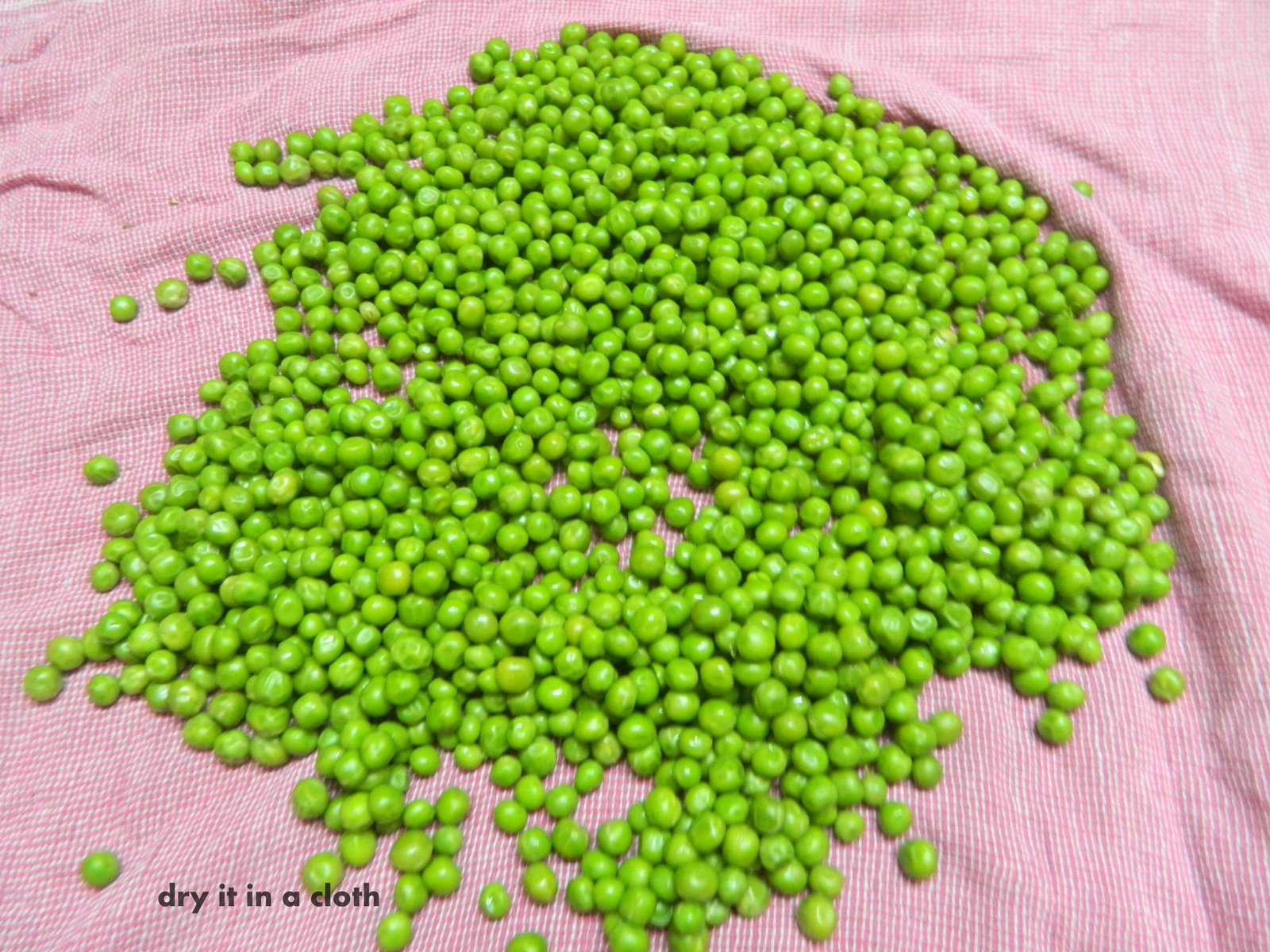 How to store Green peas ? Geeths Dawath