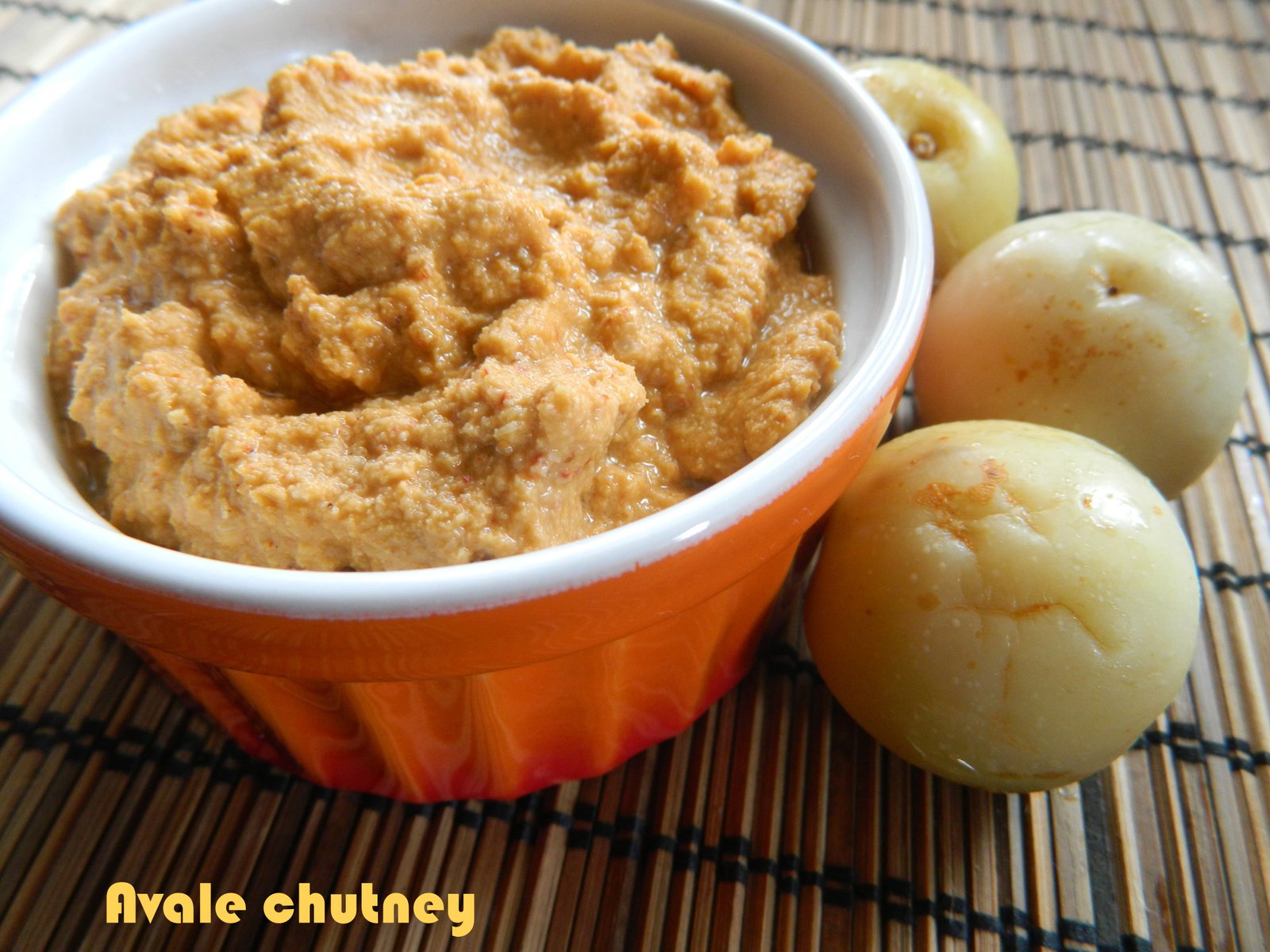 Avale chutney, Gooseberry chutney Geeths Dawath