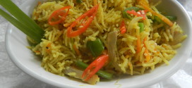 Vegetable thai fried rice