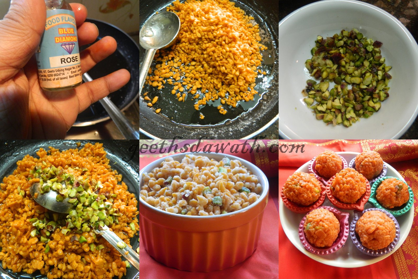 Motichur laddu | Geeths Dawath